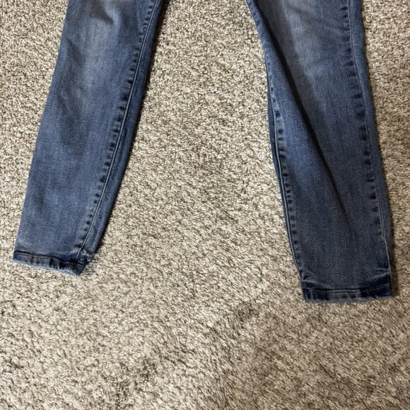 Lucky Brand Jeans Womens 26 Ankle Blue High Rise Bridgette Skinny Button Fly - Picture 2 of 14
